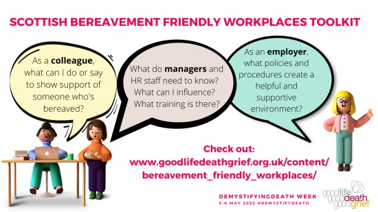 New bereavement resources for workplaces