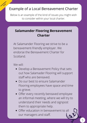 Example bereavement charter