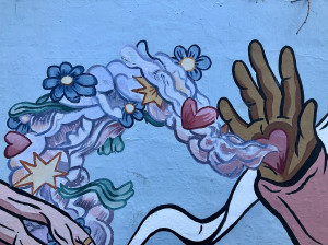 Hand and Flowers photo by Katarzyna Pypla